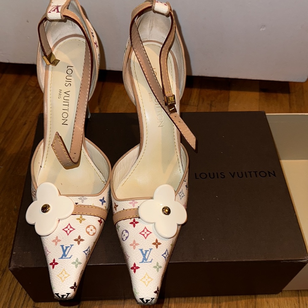 Murakami Multicolor Louis Vuitton Heels